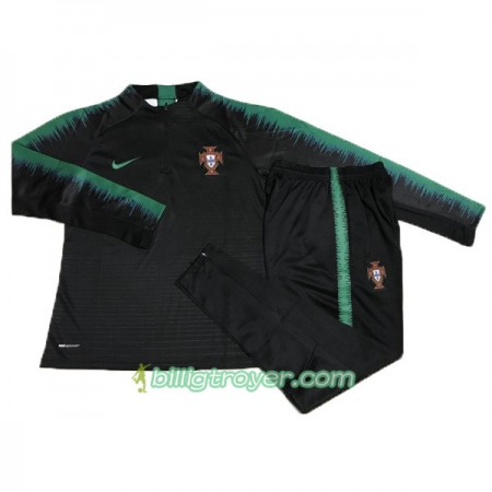 Portugal Trenings Collegegenser Set 2018 Svart II